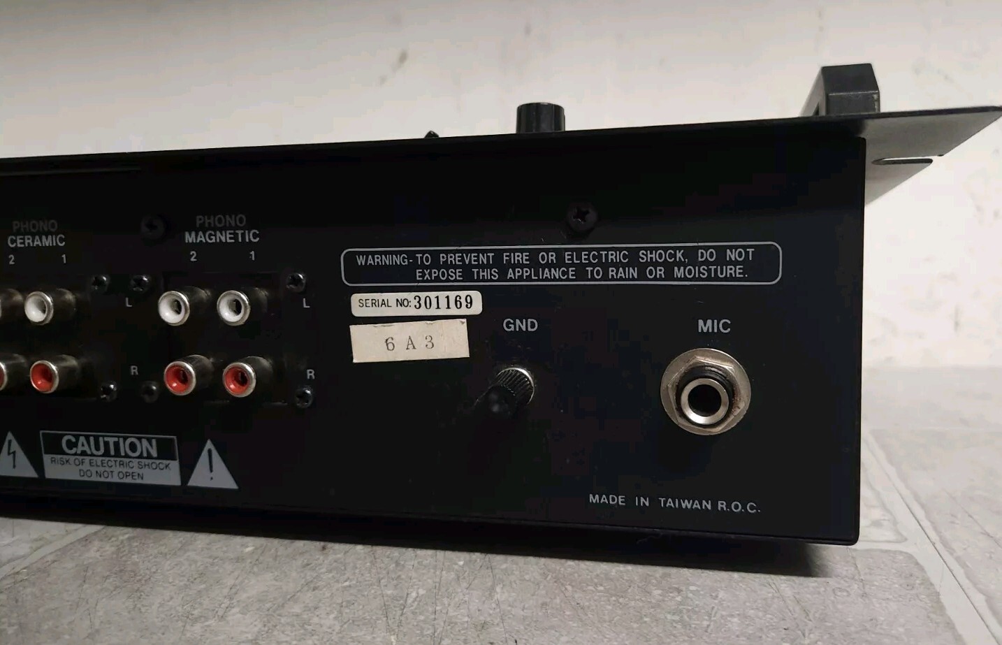 RADIOSHACK SSM-1000 Stereo Sound Mixer Echo Equalizer