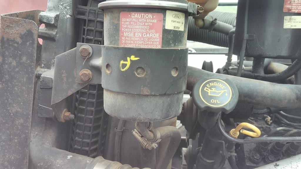 Replaces 5FHT3531AD 1997 FORD F800 POWER STEERING RESERVOIR ,  OH