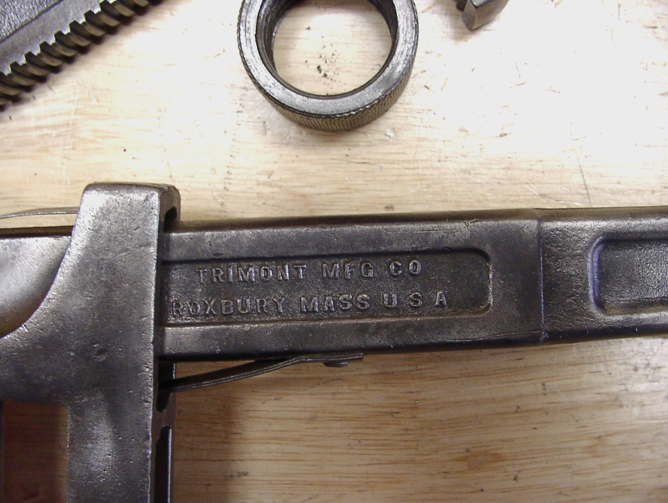 Antique Trimont Mfg. Co. Moroco Popular Stillson 24" Pipe Wrench,3" Cap.,XLINT!
