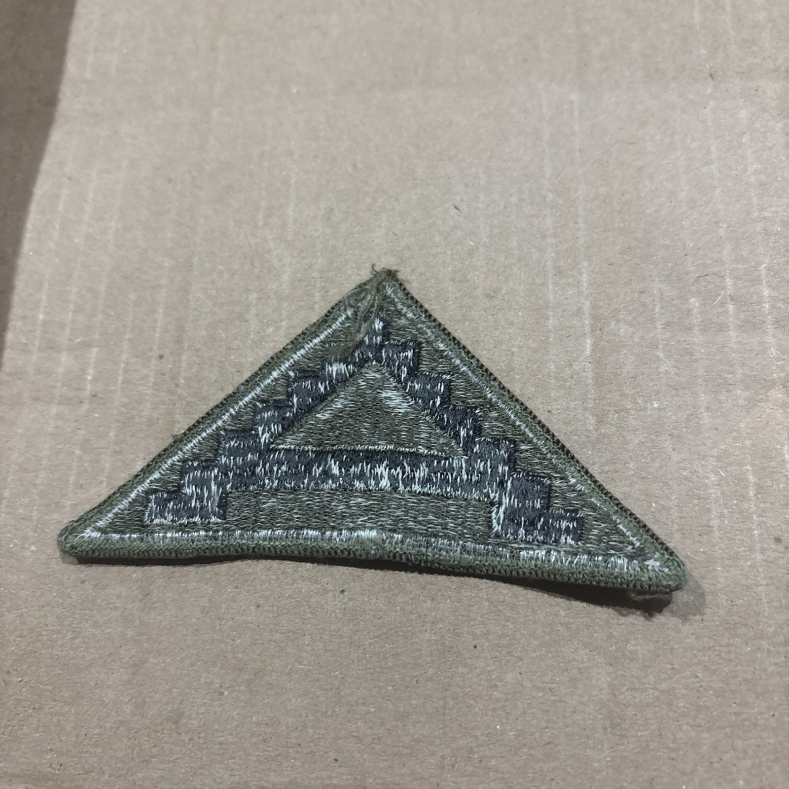 Army Patch: 7th Army - subdued, merrowed edge