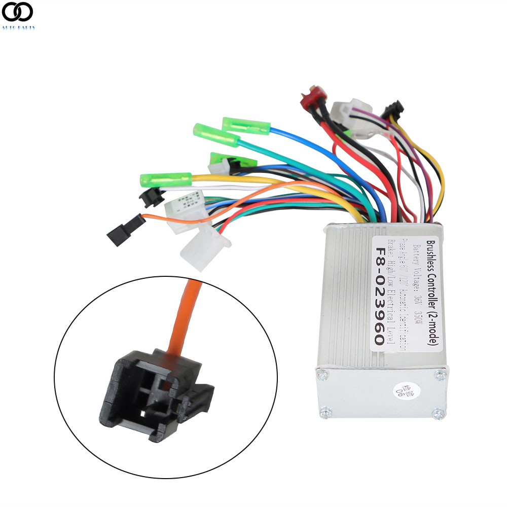 36V 350W For Electric Bicycle E-bike Brushless DC Motor Speed Controller