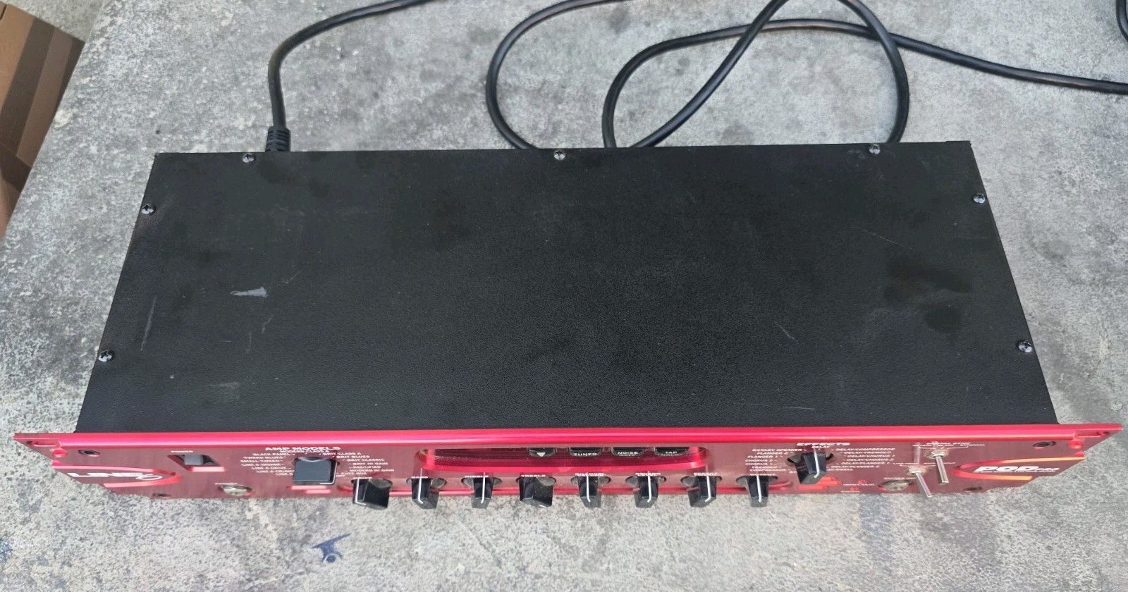 Line 6 POD Pro Rack Multi-Effects Processor for Electric Guitar Digital