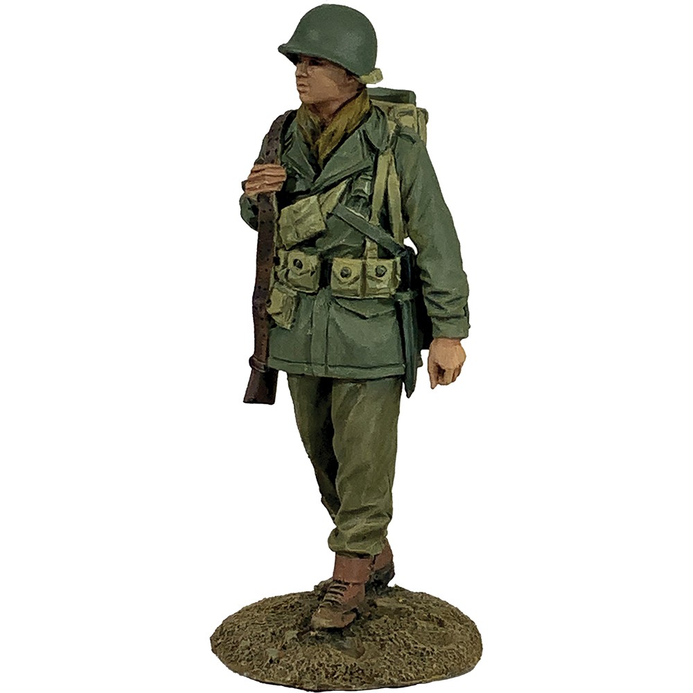U.S. Infantryman 442nd Infantry 1/30 Figure - 1943-45 William Britain (25279)