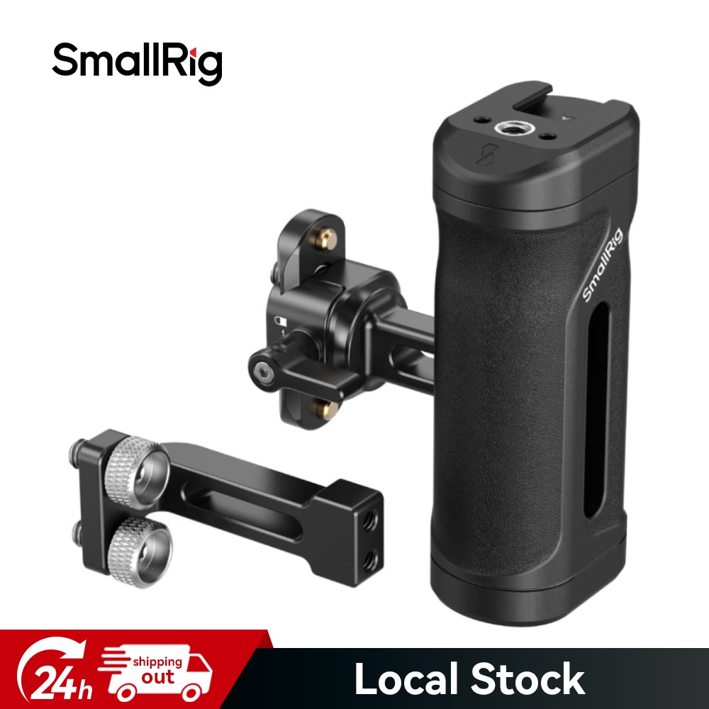 SmallRig Mini Side Handle Kit with 1/4"-20 Threaded Holes & NATO Clamp 5532