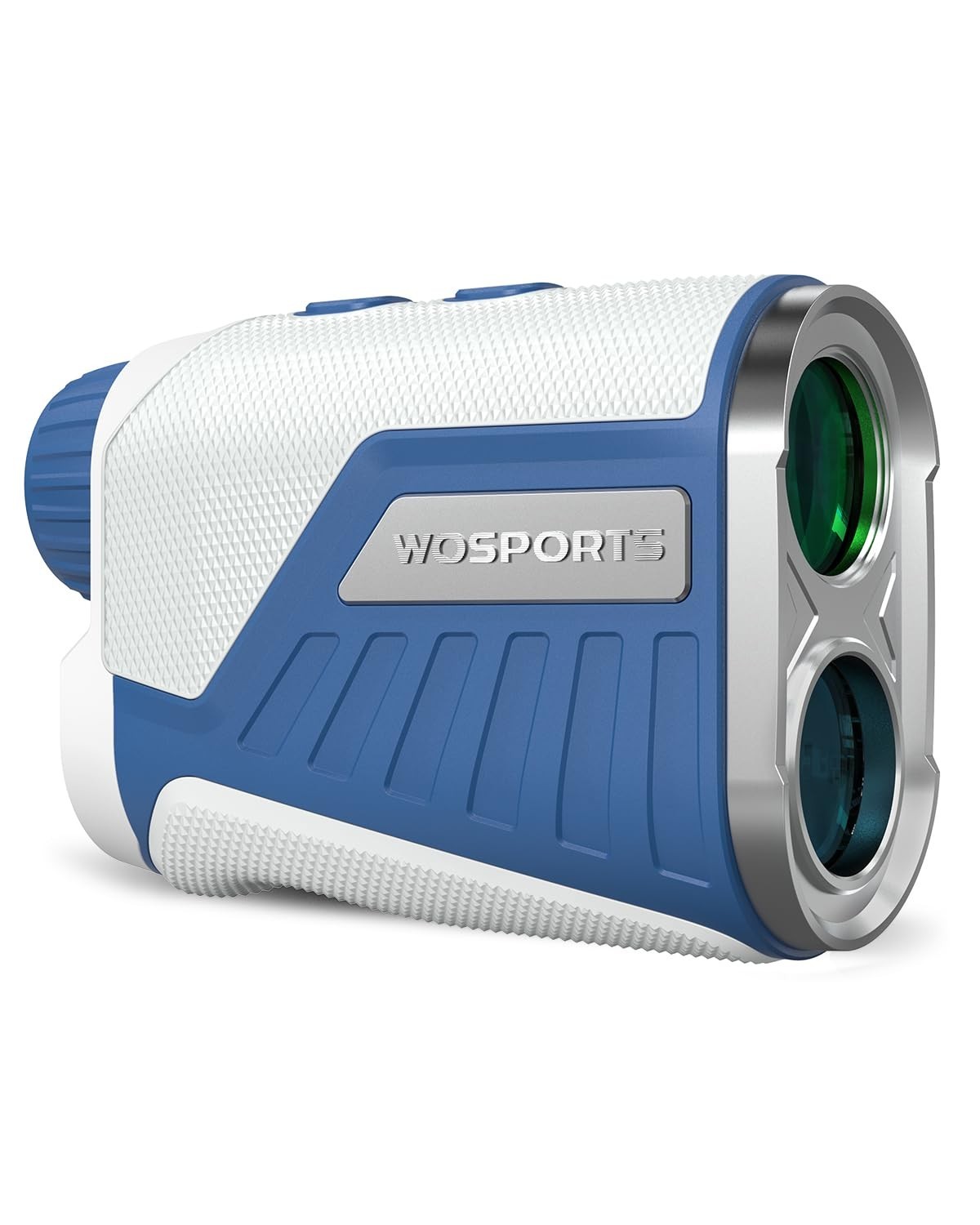 WOSPORTS Golf Range Finder 1200 Yards Slope Switch Rechargeable Blue