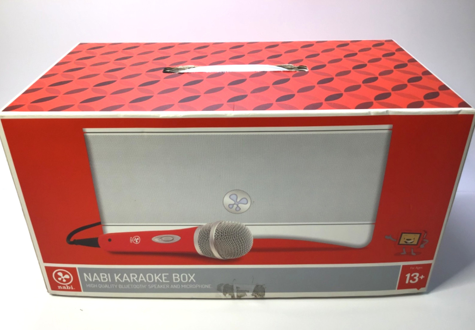 NABI; KARAOKE BOX #30028 - AGES 13+ W/BLUETOOTH & MICROPHONE