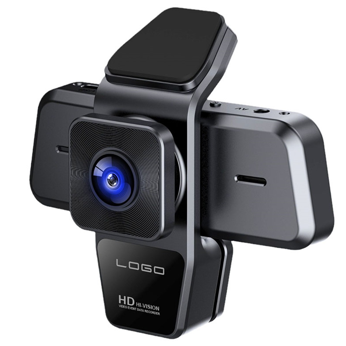 Three Lens Car Dash Cam 1080P Front/Rear/Inside Video Recorder Camera G-Sensor