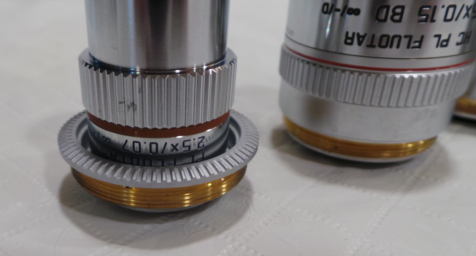 Leica HC PL FLUOTAR BD / PL Fluotar BD Objective Lens SET***