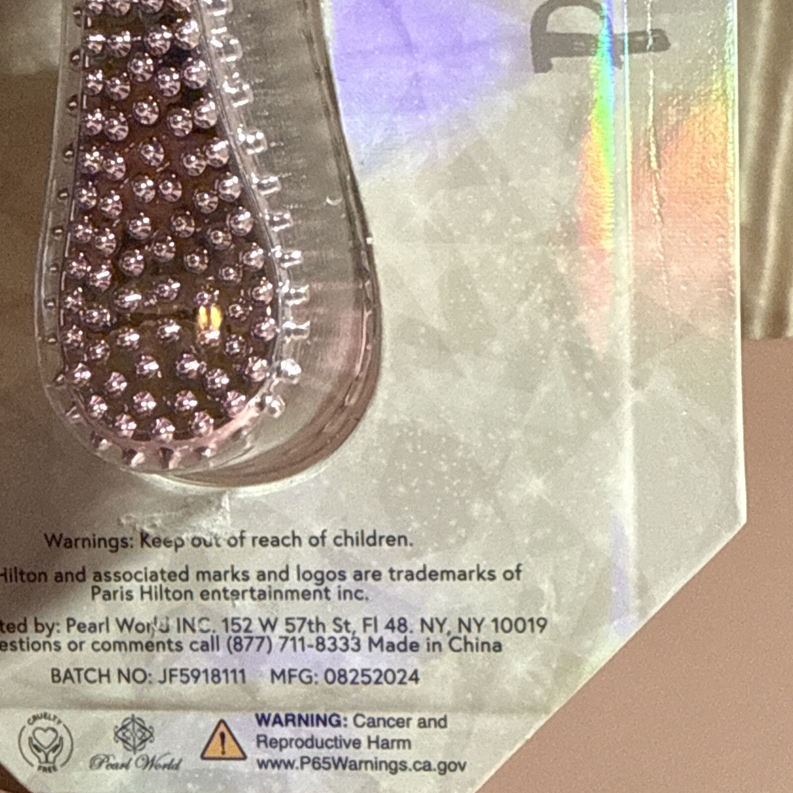 Paris Hilton Pretty Lashes EYELASH CURLER Pink Bling