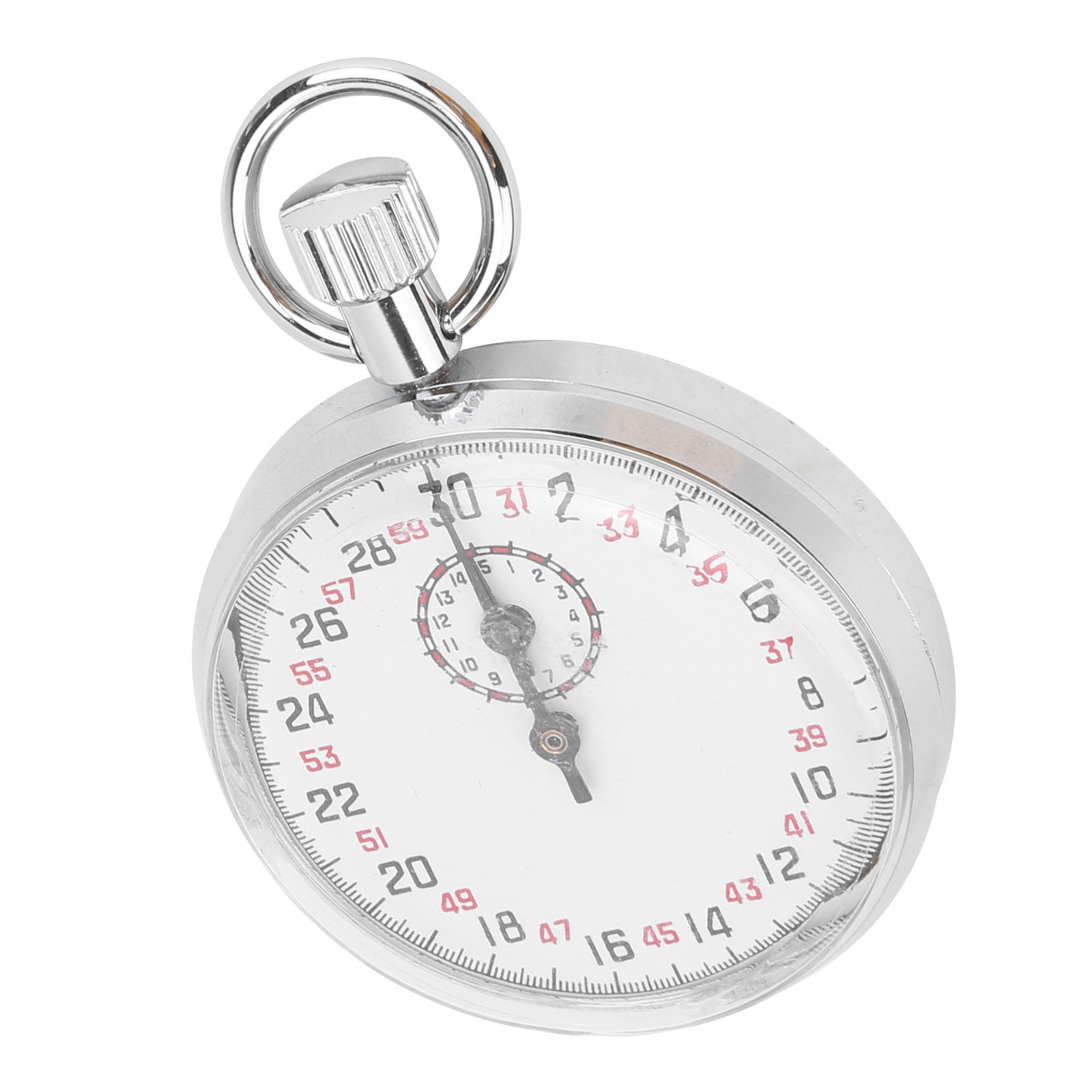 Mechanical Stopwatch Round Sports Chronograph Running Timer Physics Teaching Kit