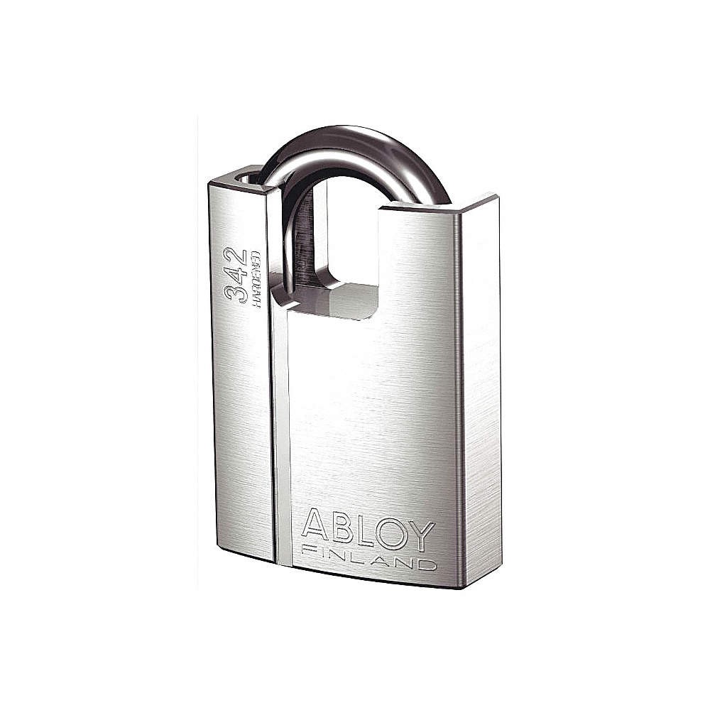 ABLOY PL342B-KD Keyed Padlock,1 in,Rectangle,Silver 35GP67