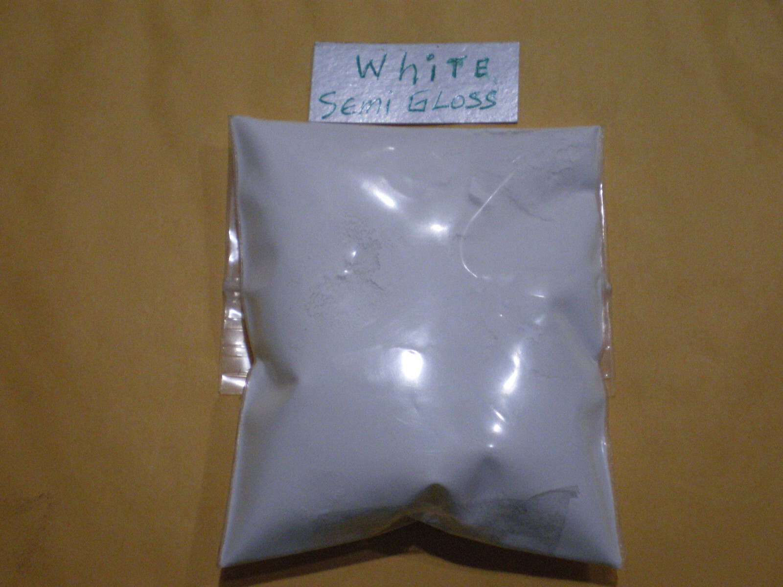 POWDER JIG PAINT, 2 OZ. BAG, WHITE (SEMI GLOSS)