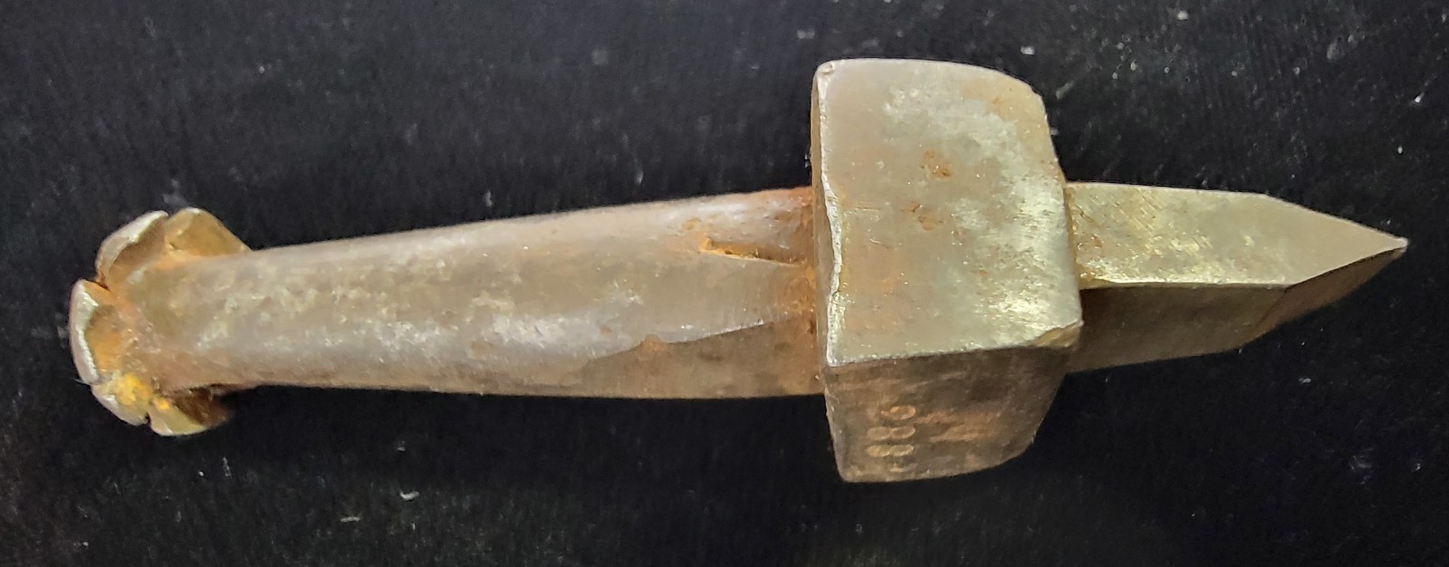 Antiqye, Heavy, METAL WORKING FORMING ANVIL HARDY No. 288, Horse Shoe