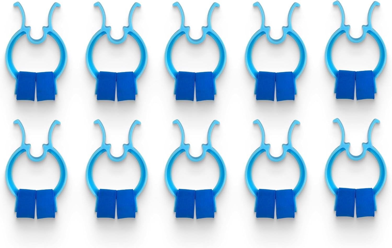Padded Nose Bleed Stopper Clips - Universal Fit Nose Clip for Spirometry and ...