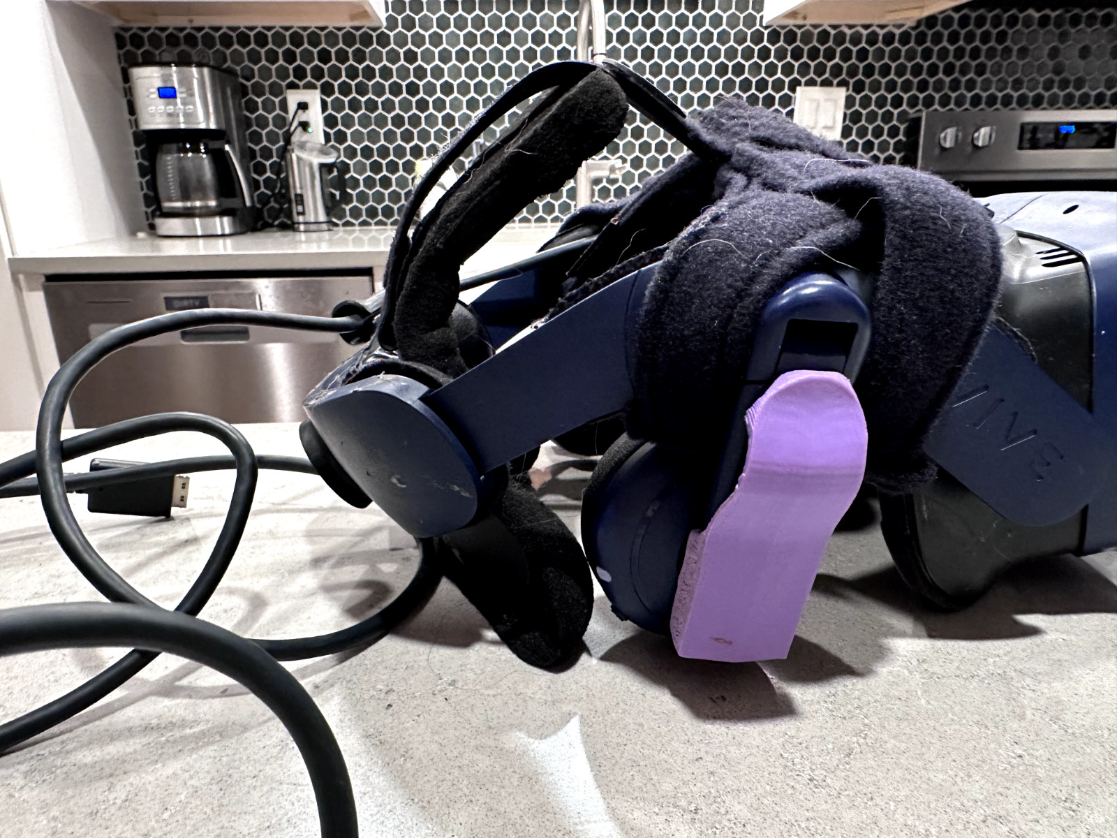 HTC Vive Pro Eye VR HMD, with Link box and cables, Original box