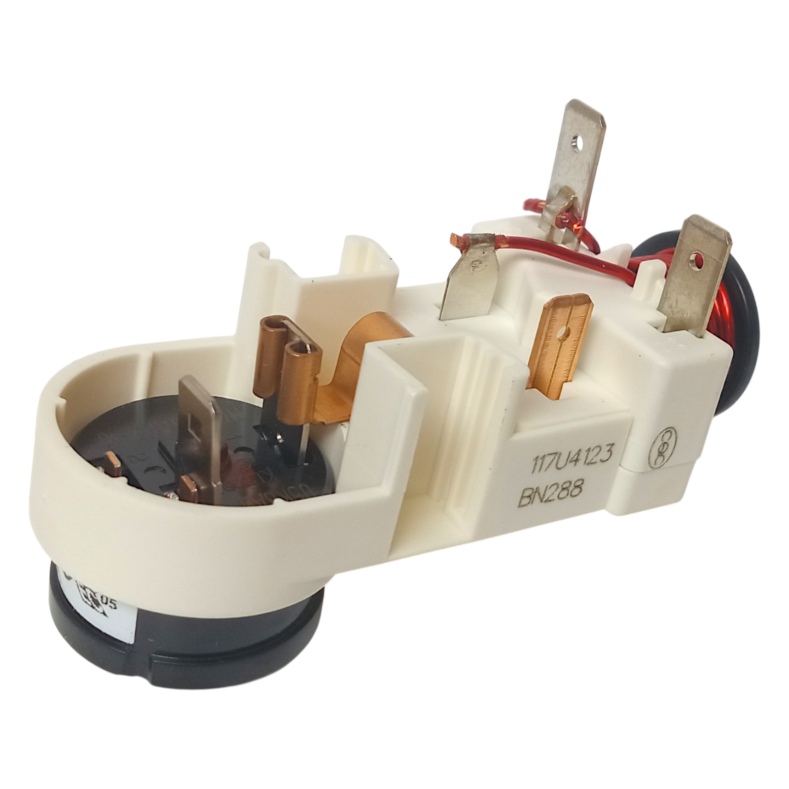 Secop 117U4123 Relay Overload Start Device for Danfoss Compressor NF11FX