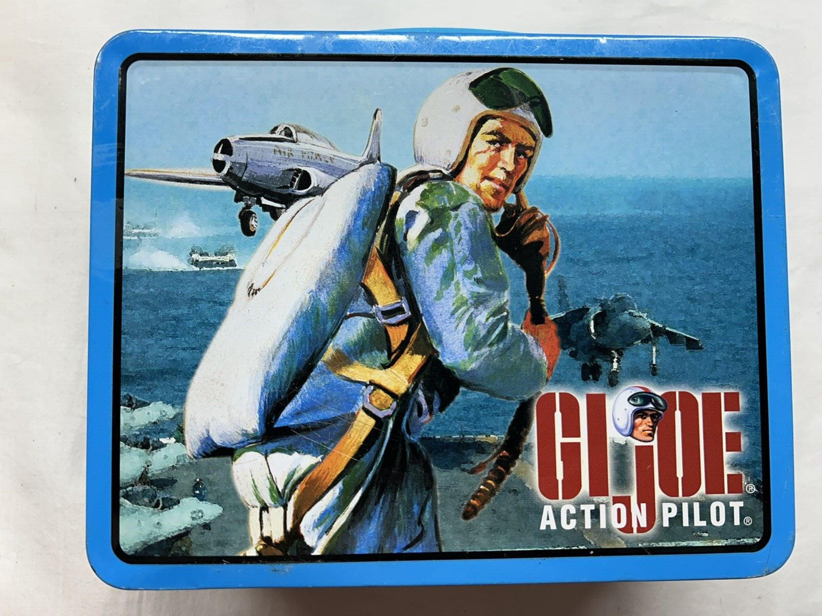 GI Joe Action Pilot Tin Lunchbox - Hasbro, 2000