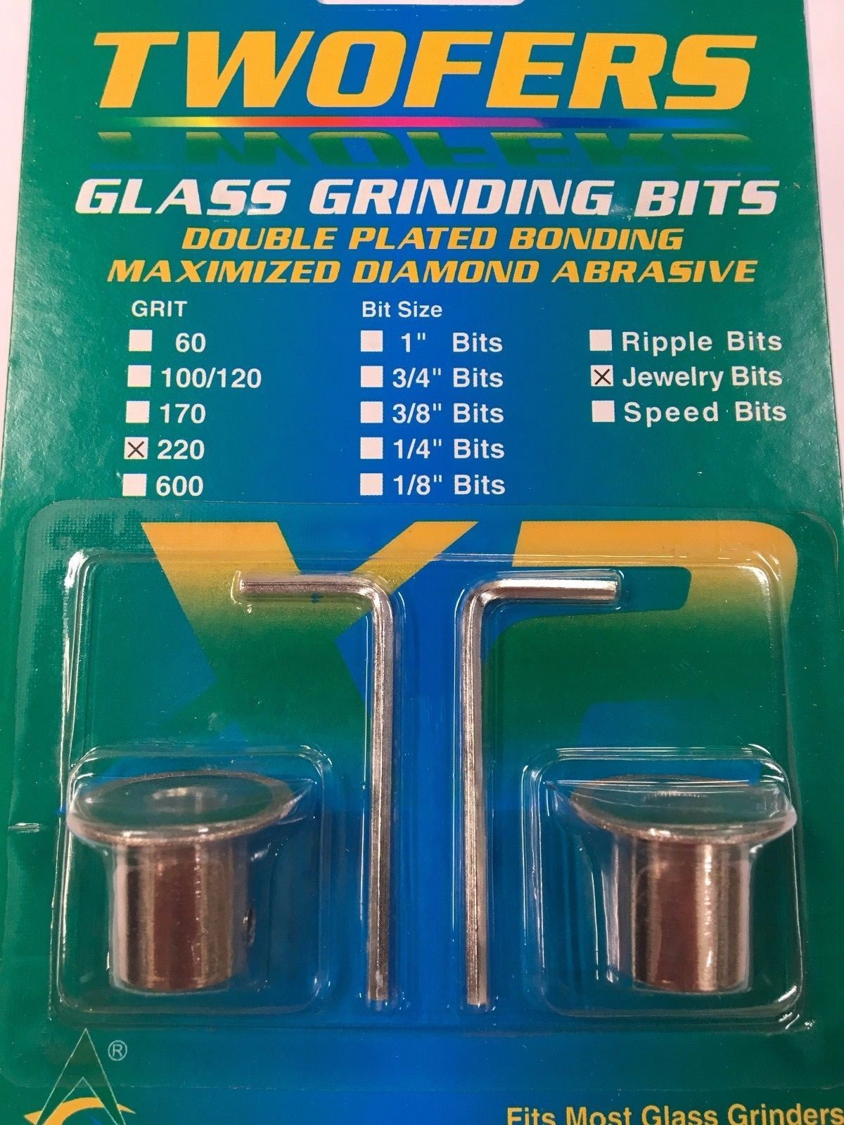 Aanraku Twofers JEWELRY Grinder Bits 220 Grit