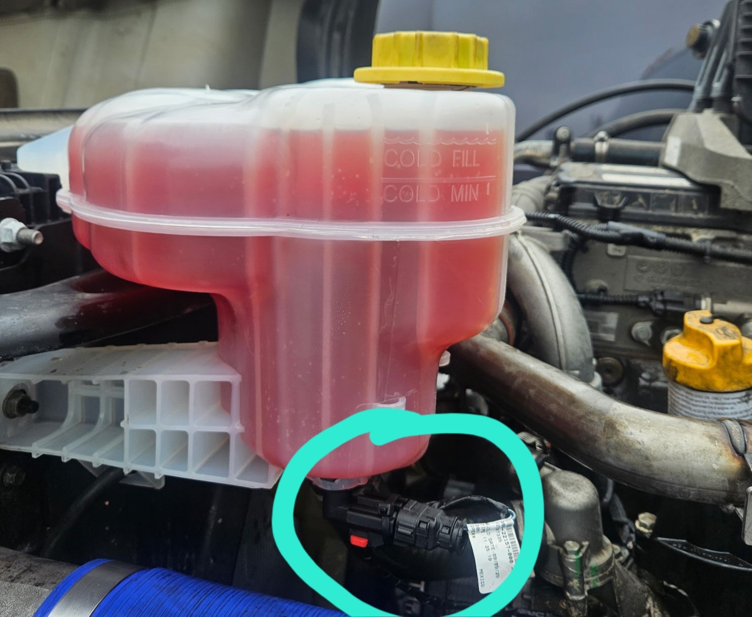 OEM Freightliner Harness Engine Overlay Low Coolant Sensor Plug A66-22157-000