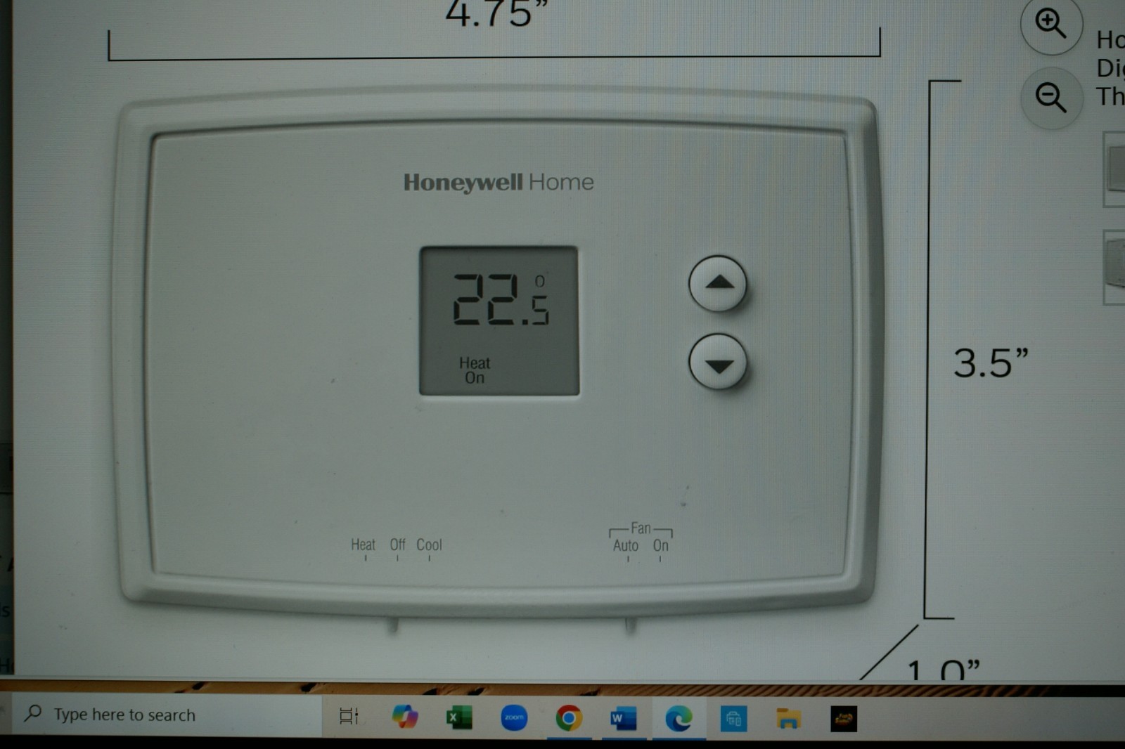Honeywell Home Thermostat