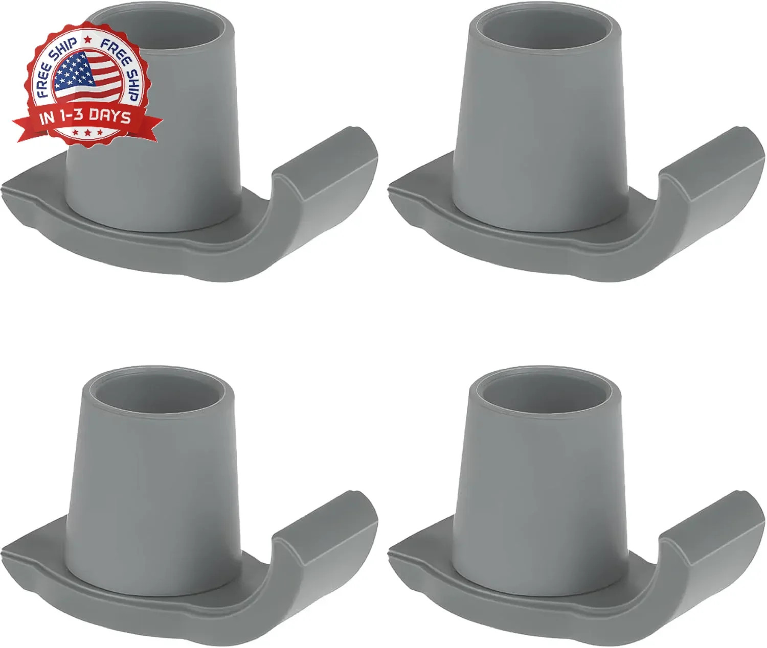 Walker Glide Skis, 4 Pcs Universal Fit Walker ski Glides,Easy to Use