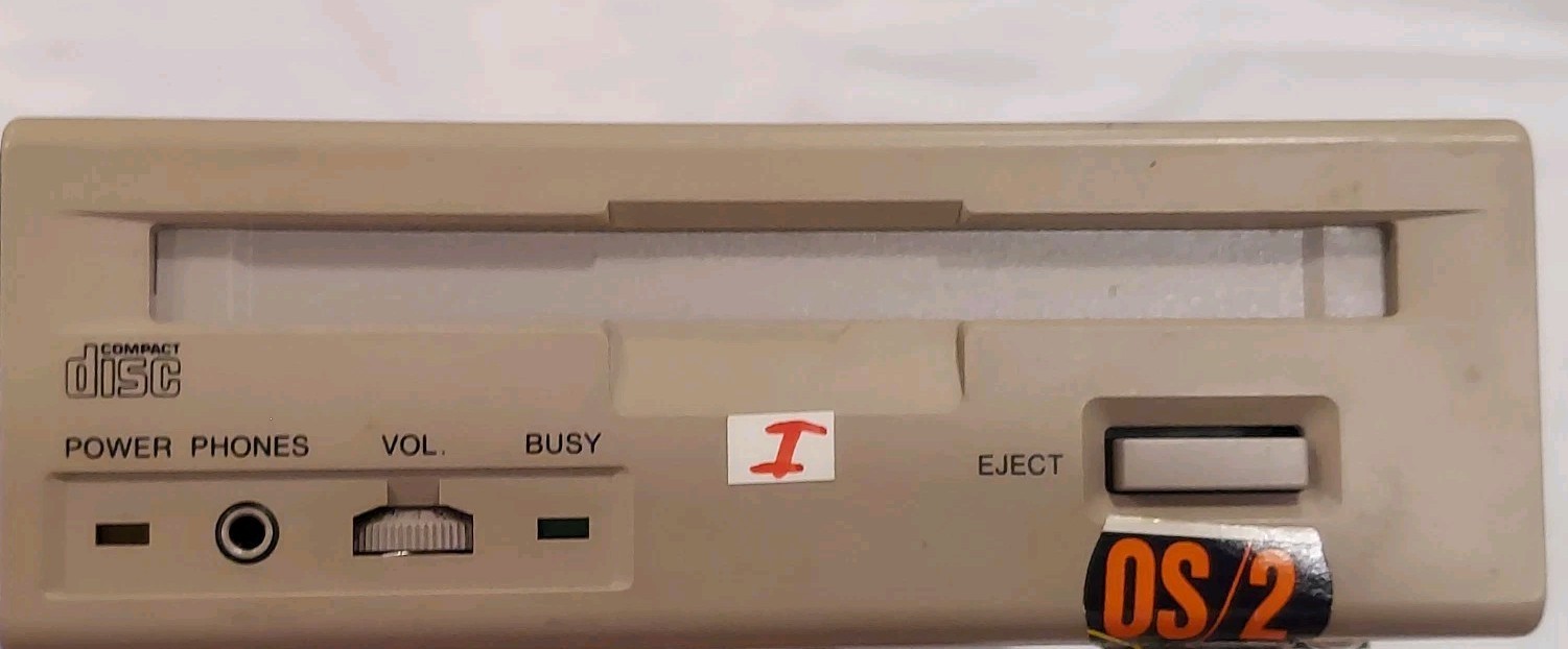 Vintage 1992 Unisys Compact Disc Drive Made In Japan Untested, Sold As Is