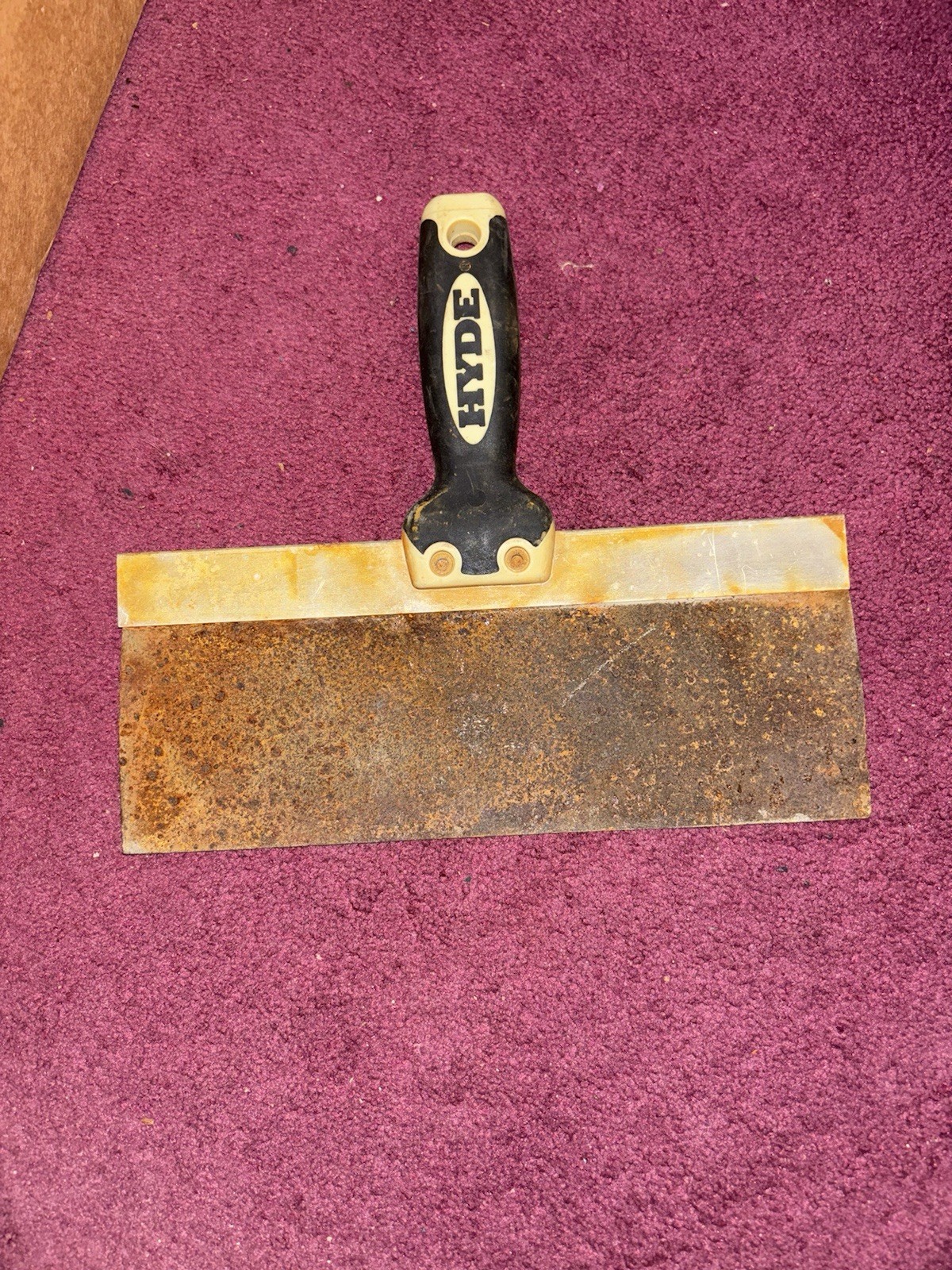 HYDE Drywall Joint Patching Taping Putty Knife 10 Inch