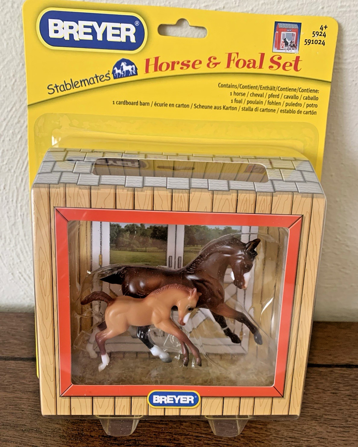 NEW in Box 2011 Breyer Stablemates Horse & Foal Set 5924 591024 Toy Figure