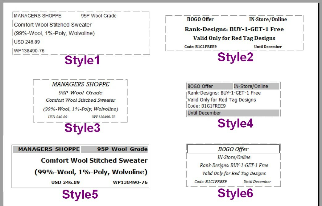 Inventory Item Label Maker Software - Tag Marker NTUF