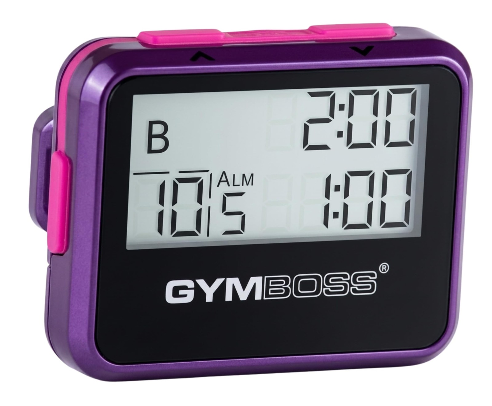Interval Timer and Stopwatch - Violet/Pink Metallic Gloss