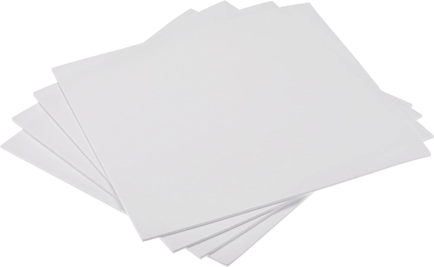 White EVA Foam Sheets 10 X 10 Inch 3Mm Thickness for Crafts DIY Projects, 4 Pcs