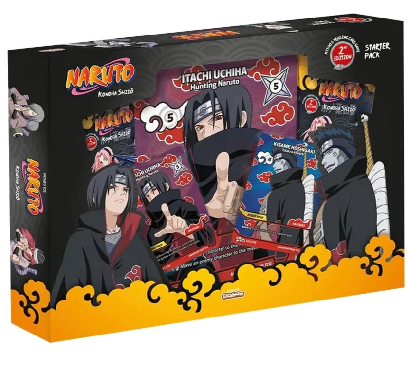 Naruto Mythos 2nd Edition: Itachi and Kisame Starter Pack NEW SEALED ENG