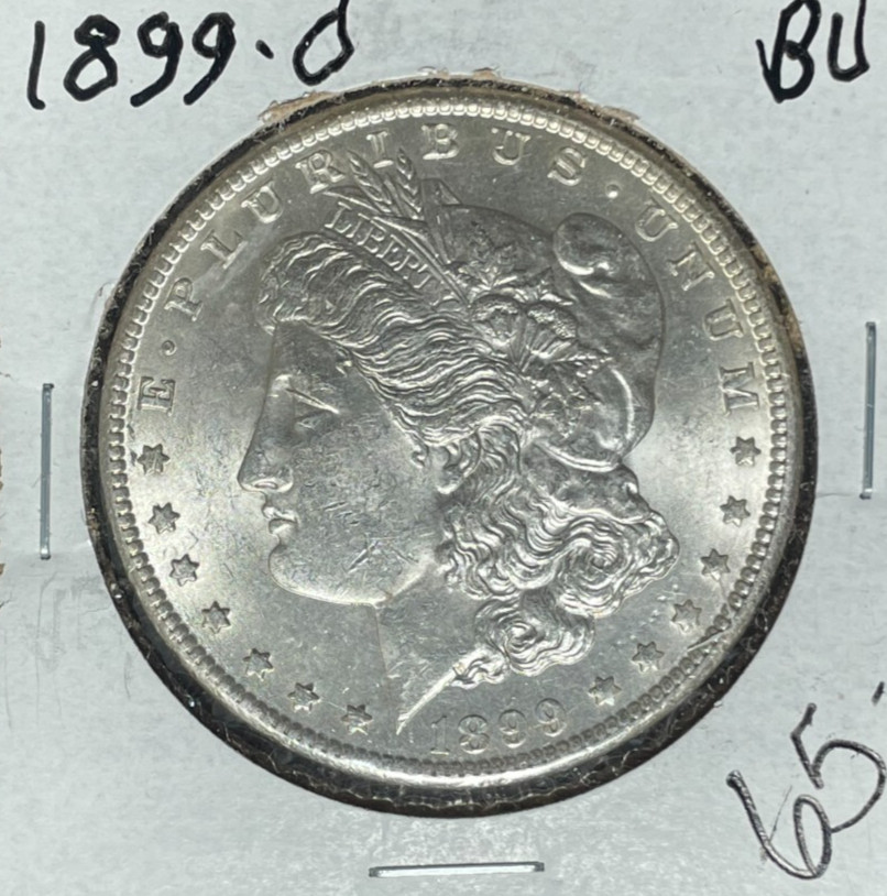 1899-O MORGAN SILVER DOLLAR ~ BU ~NICE LOOKING COIN~