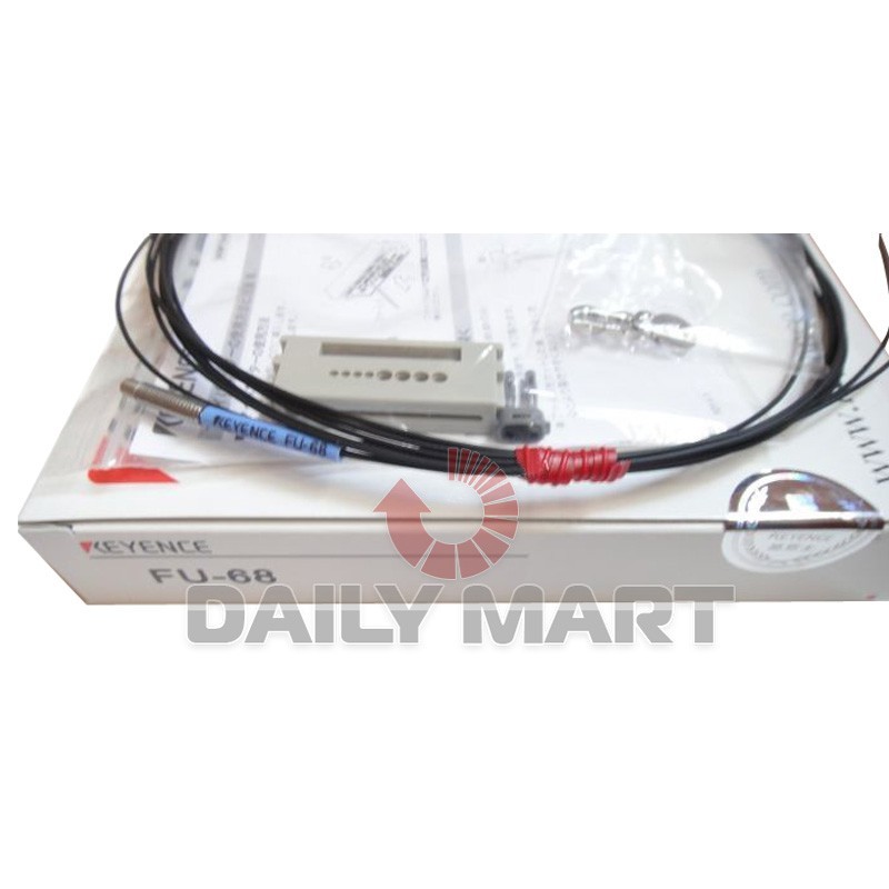 Keyence Digital Fiber Optic Sensor FU-68 FU68 New in Box NIB Free ship
