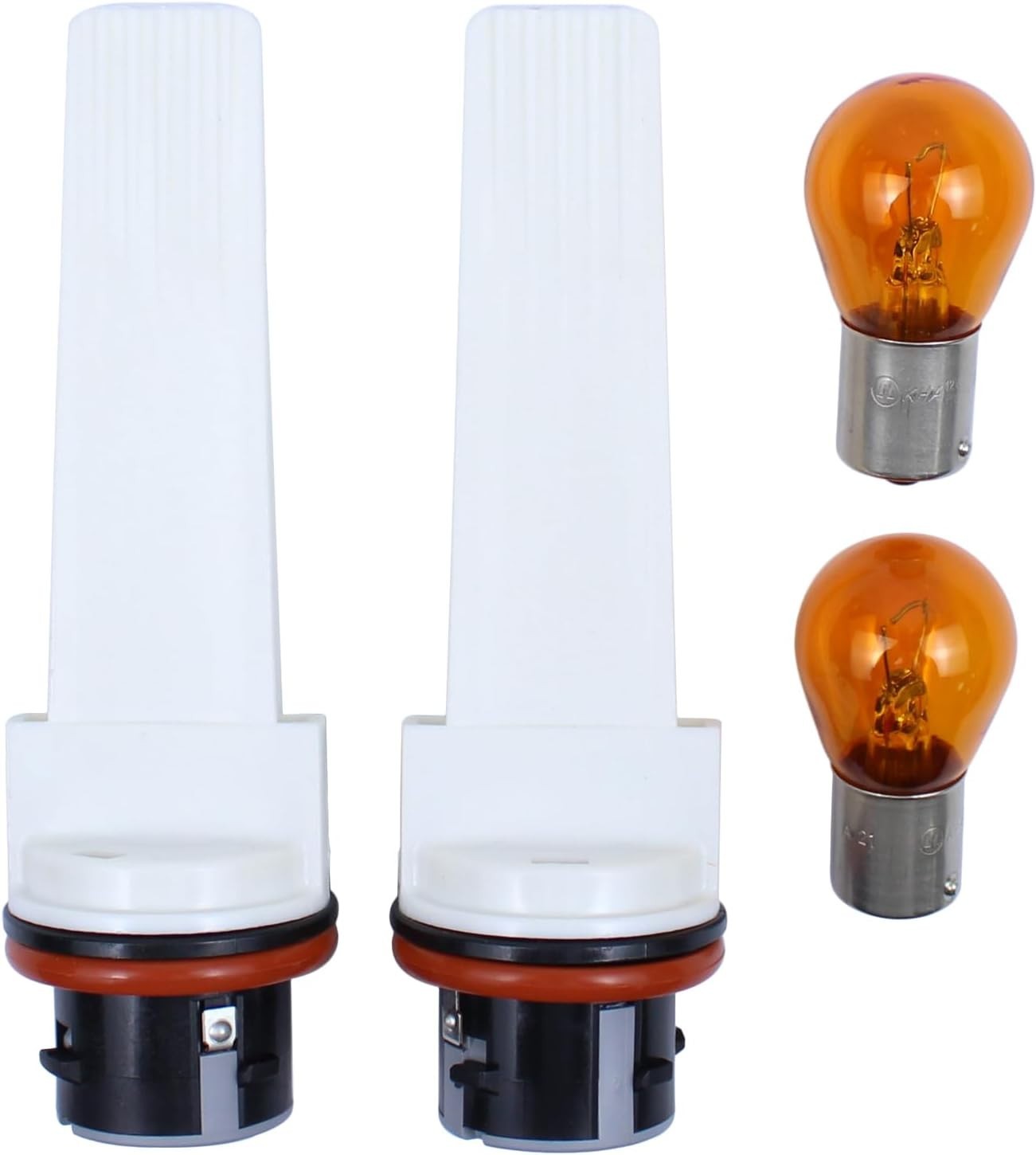Front Turn Signal Light Socket Holder with Bulb for Hyundai Santa Fe 17-23,