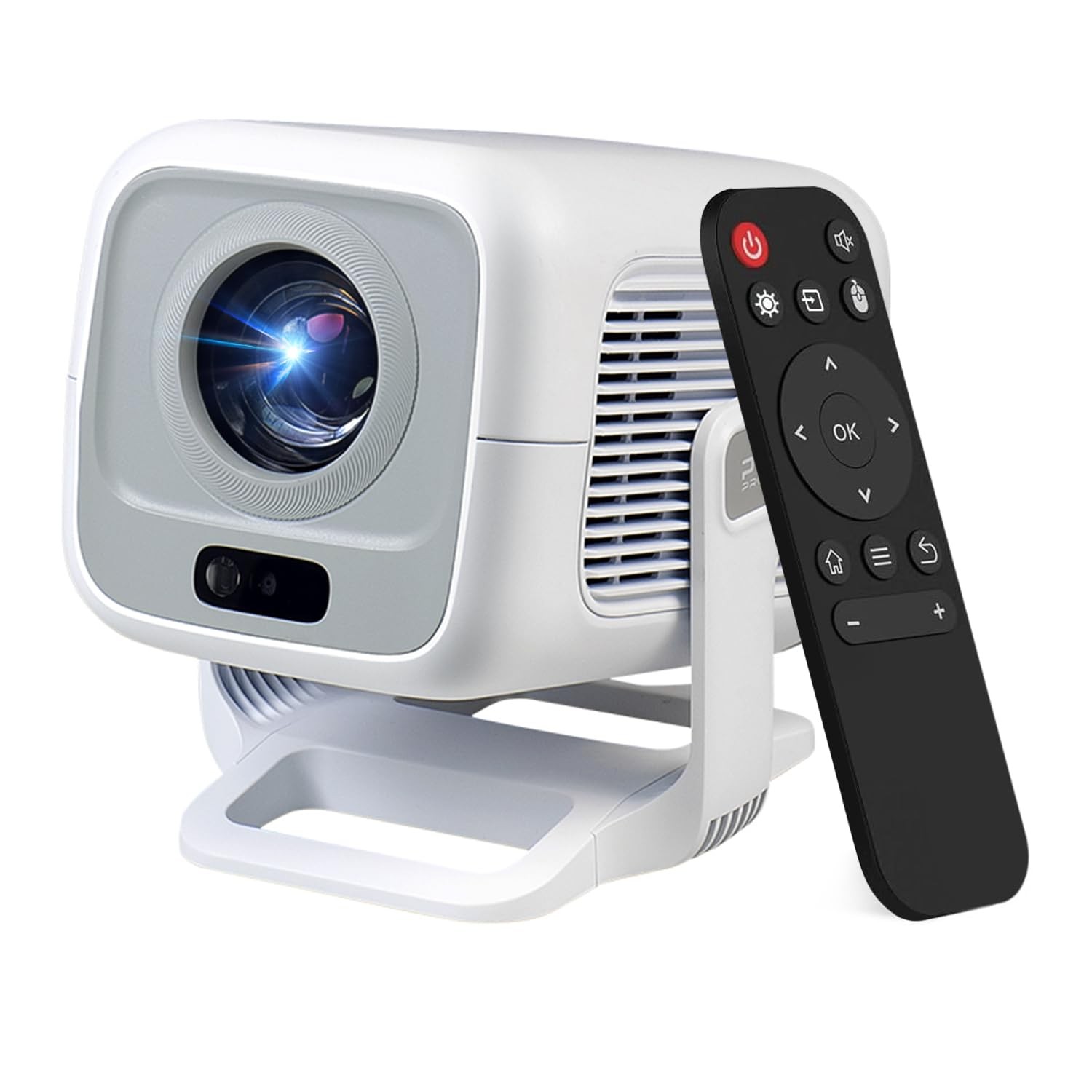 Mini Projector with Wifi and Bluetooth, Built-in Streaming Apps, Native 1080P...