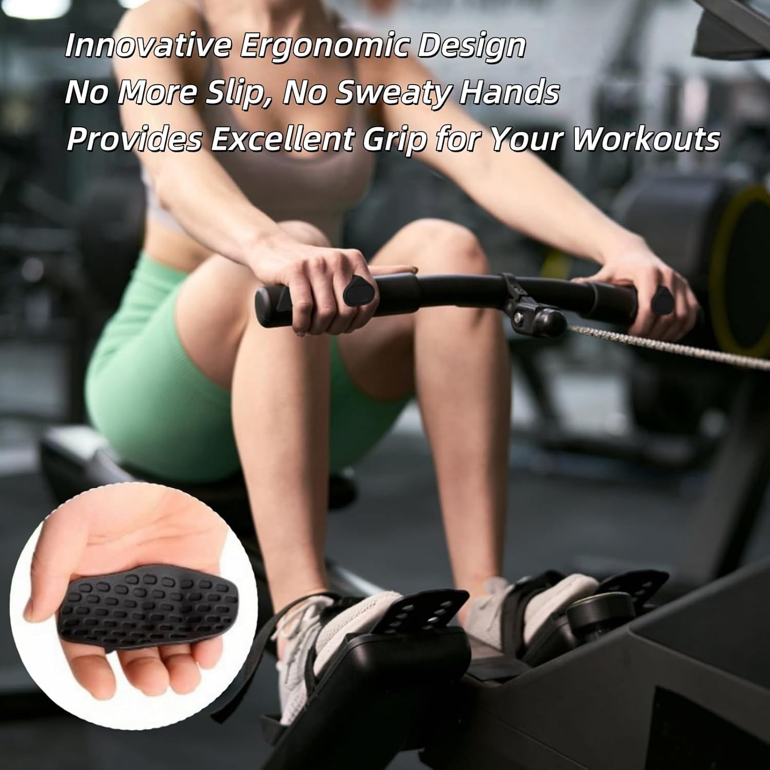 Anti-Slip Workout Grips, Ergonomic Workout Gloves, Weight Lifting Grips, for Men