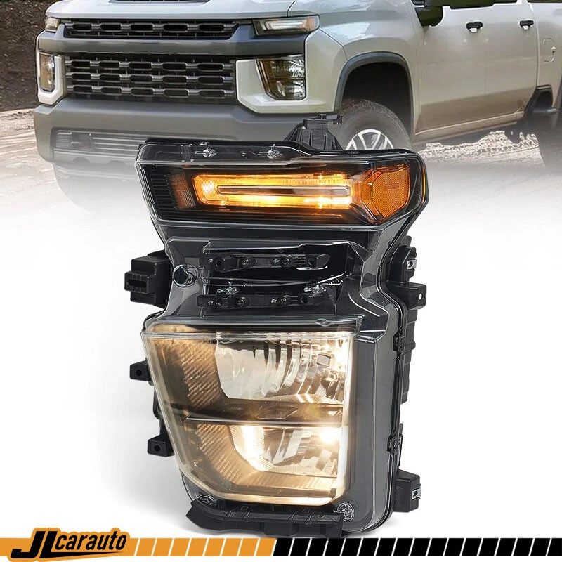 For Chevy Silverado 2500HD 3500HD 2020-23 Halogen Headlight Driver Left 87818245