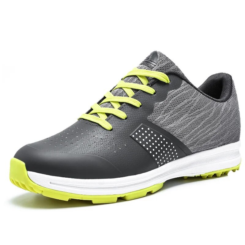 Waterproof Spikeless Golf Shoes Men Outdoor Comfortable Anti Slip Golf Sneakers