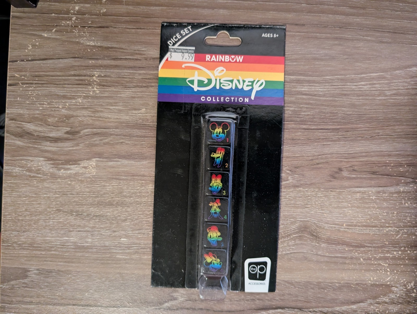 Rainbow Disney Collection Dice Set (USAopoly, 2021) Brand New