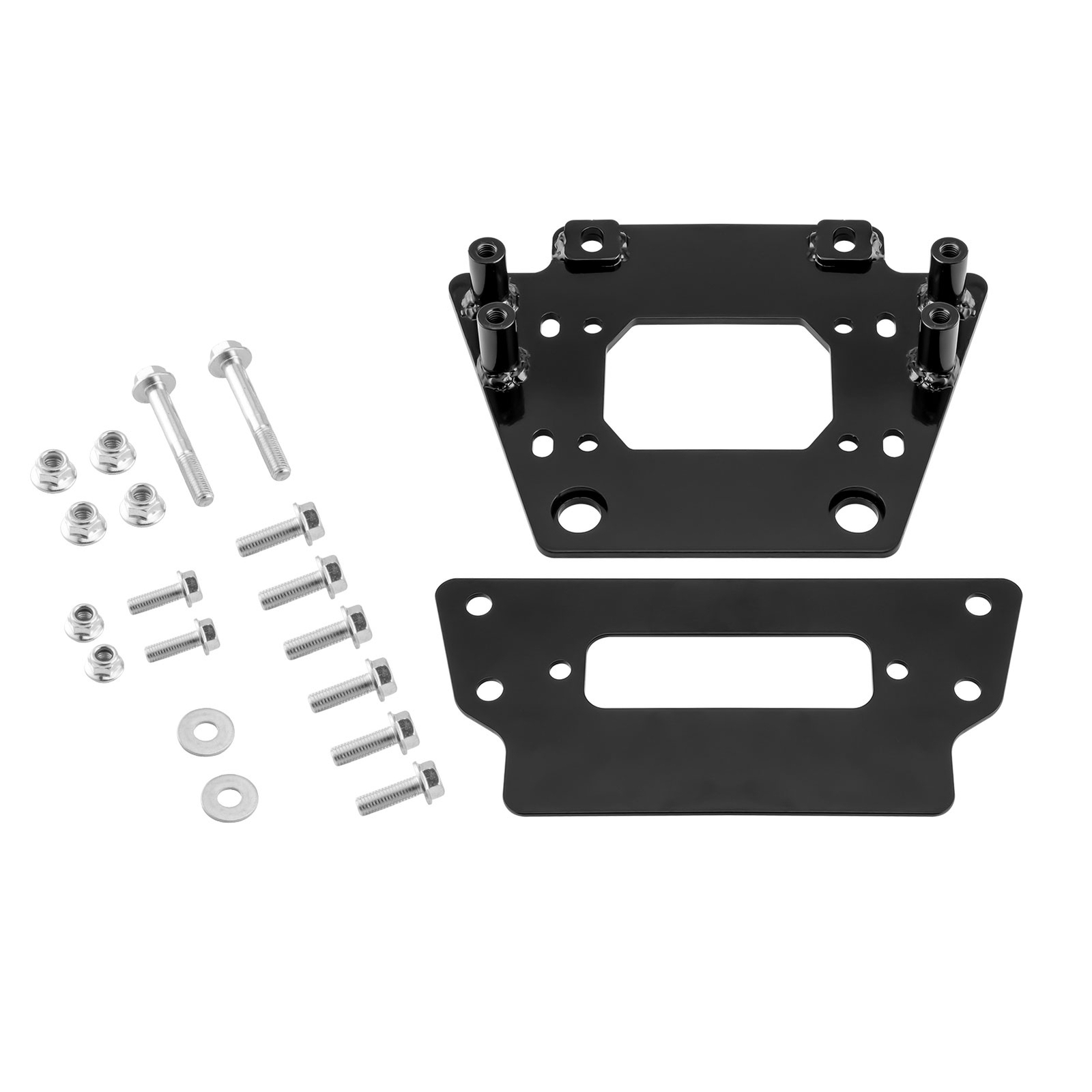 Front Heavy Winch Mount Plate Bracket Kit For Kawasaki Teryx KRX 1000/KRX 4 1000