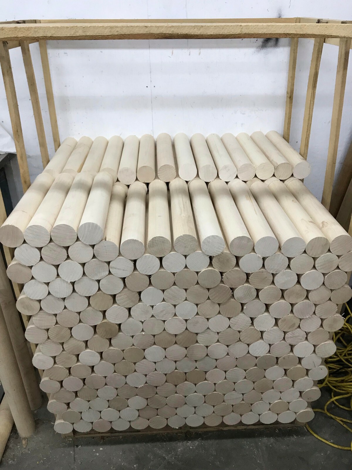*2-PACK* 2-3/4"x17" *QUALITY* *KILN DRIED* Hard MAPLE Woodworking/Craft Dowels