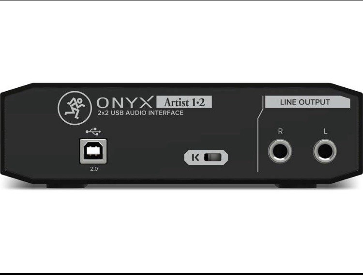 Mackie Onyx Artist 1.2 2x2 USB Audio Recording Studio Interface