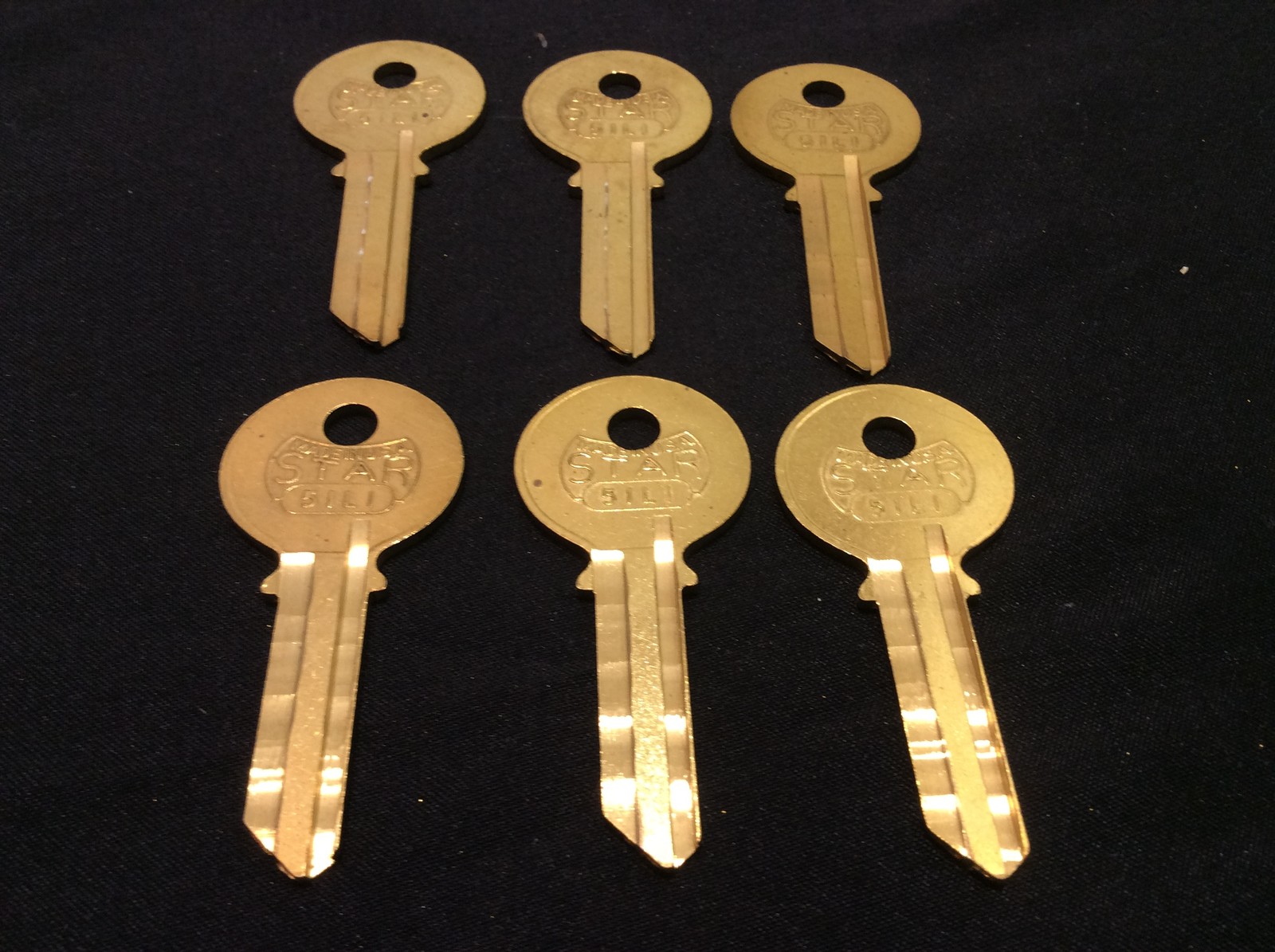 Ilco by Star IN1 Key Blanks, Set of 6- Locksmith