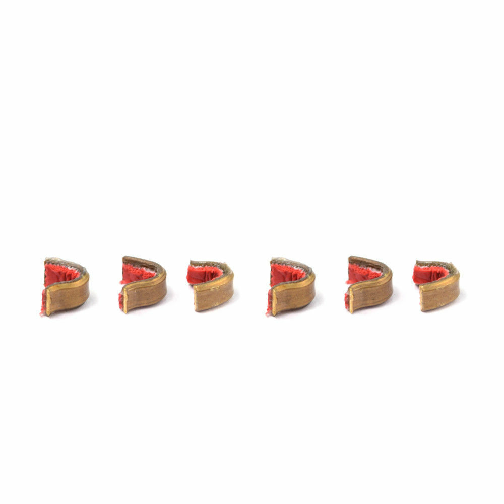 6pcs Archery Bow String Nocking Points Strings Nock Sets Brass Buckle Clip Knock