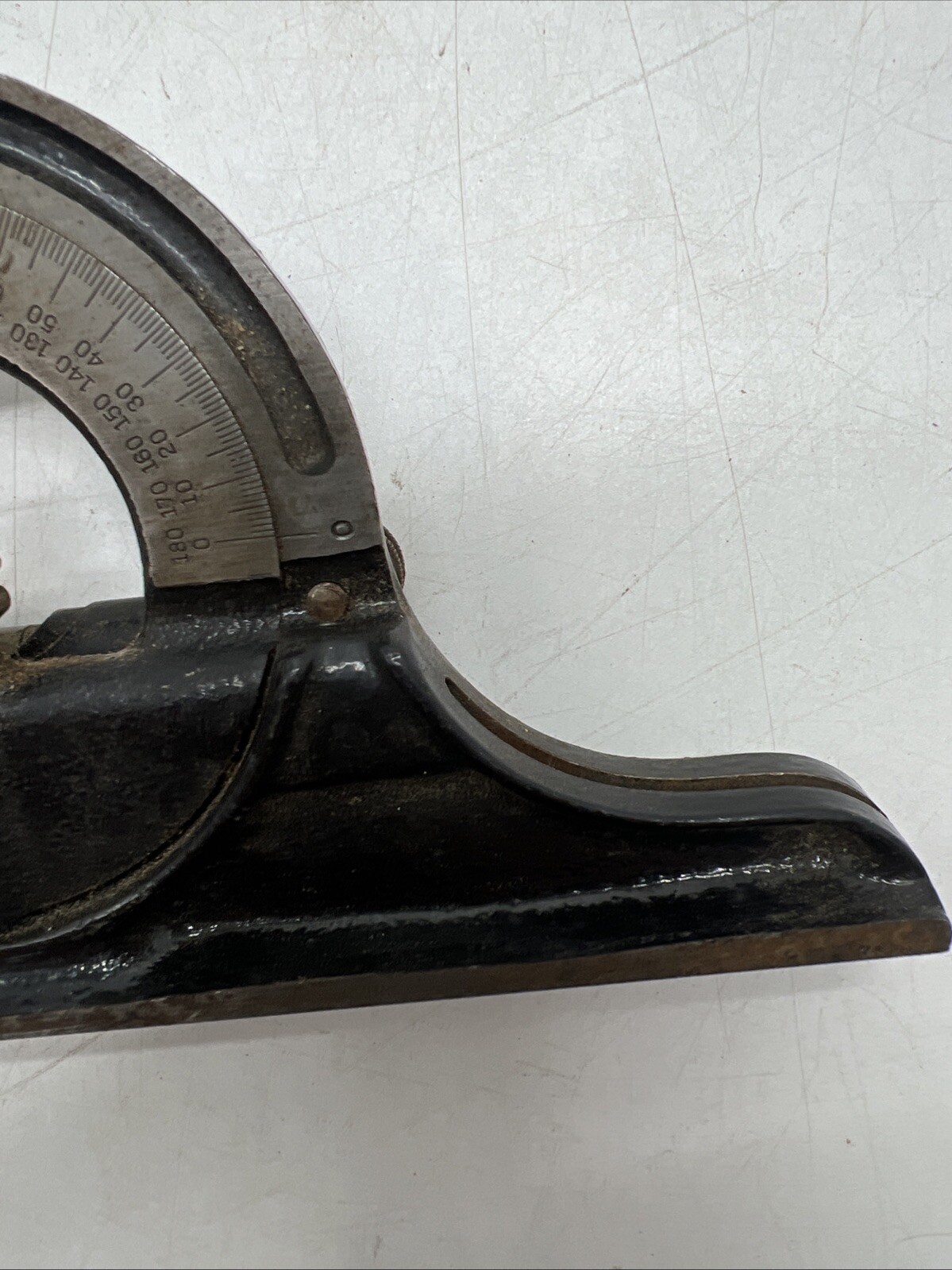 Double 180 Degrees Protractor Head for Combination Square