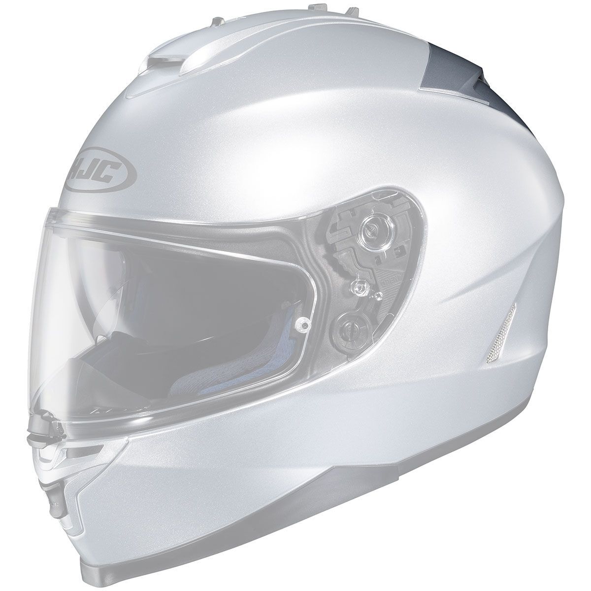 HJC IS-17 Helmet Replacement Rear Vent Silver