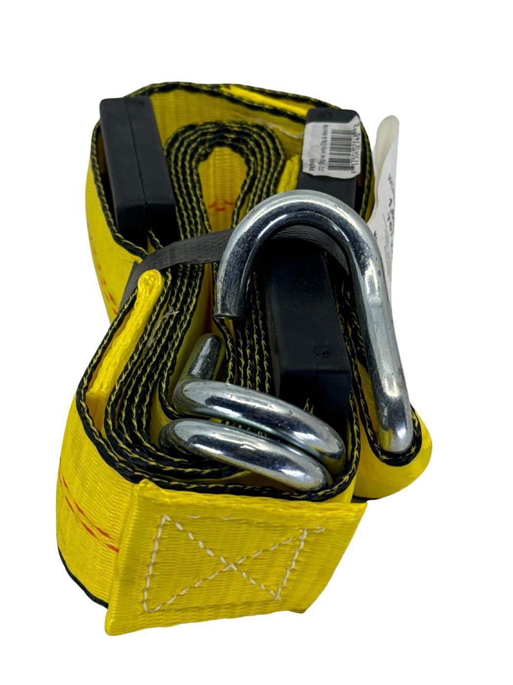 2"X12' Over the Tire Strap with Wire Hooks 4 Pack