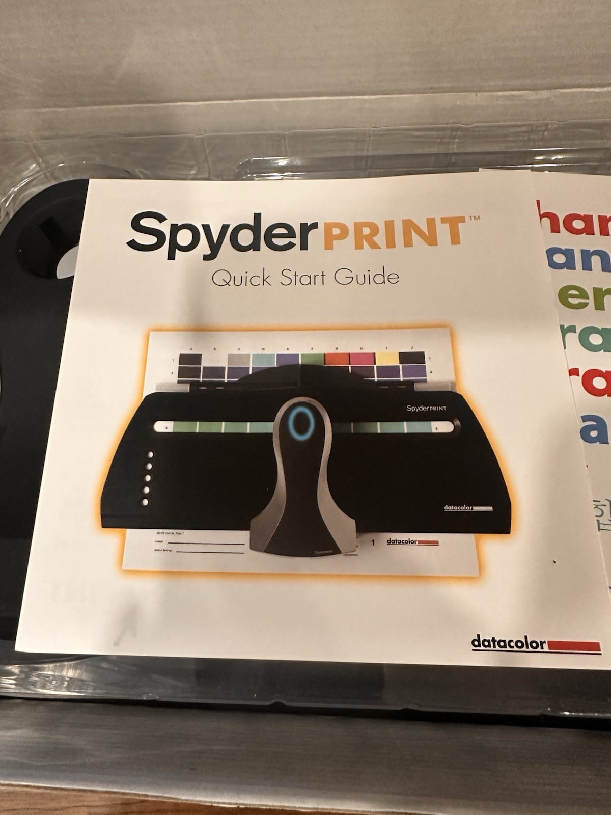 Spyder Print Spectrocolormeter Software 2012 NO Software Included