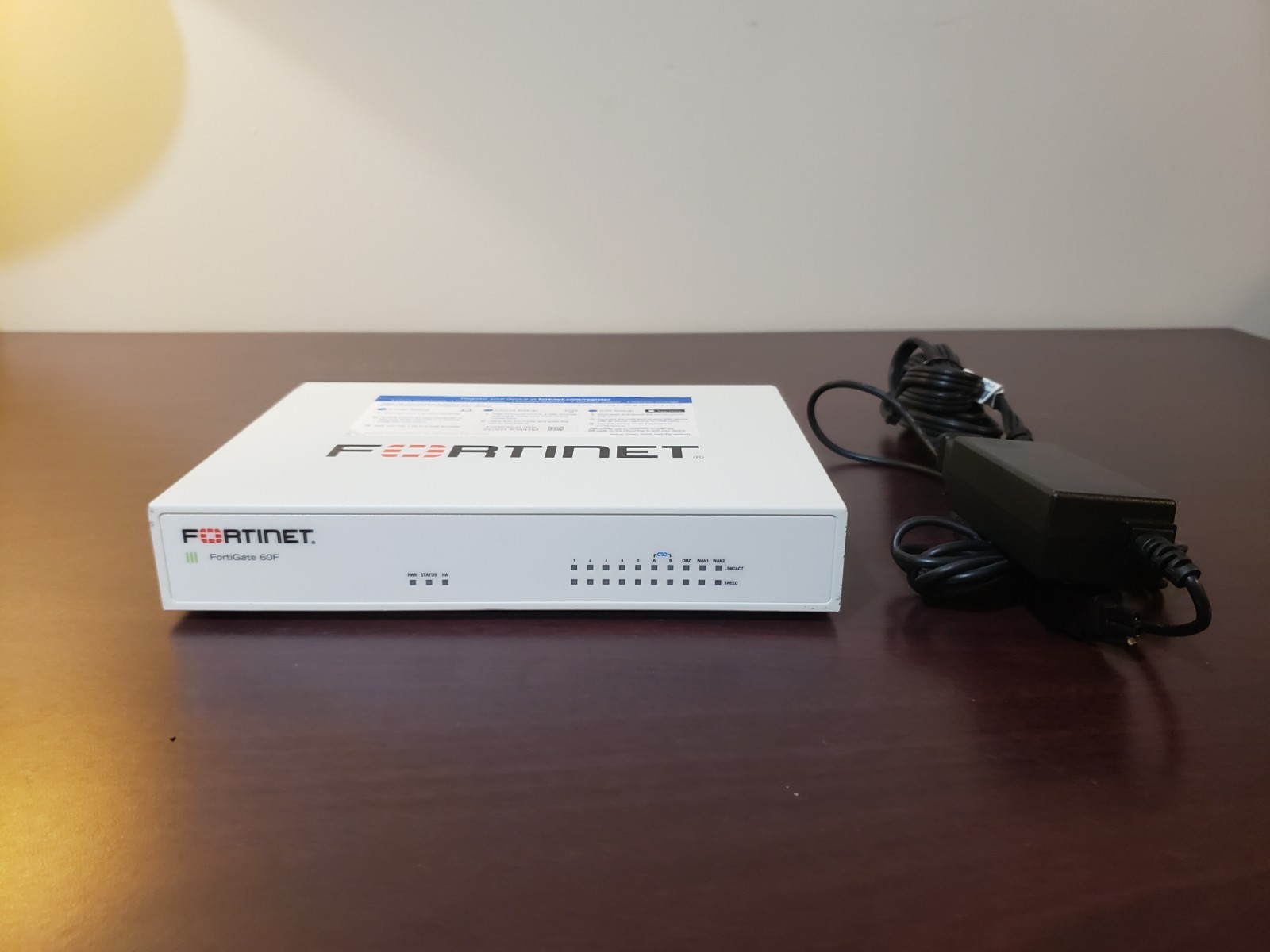 Fortinet Fortigate-60F Network Security Firewall Initialized FG-60F Unclaimed